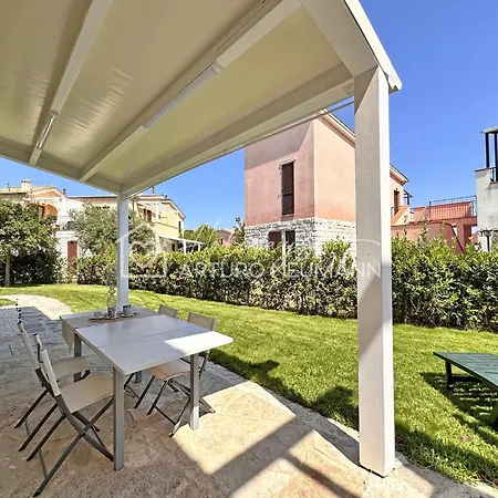 216 - Bellissimo Bilocale Con Portico E Giardino Al Adamo Ed Eva Apartman Marcelli